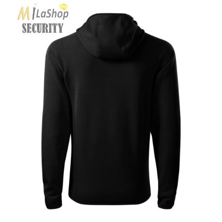 Sztreccs Polár cipzáras, kapucnis pulóver - több színben