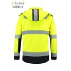 Jólláthatósági Softshell kabát unisex, bicolor - fényvisszaverő csíkokkal
