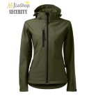 Női softshell kabát eltávolítható kapucnival - több színben
