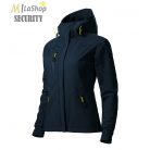 Női kapucnis softshell kabát - több színben