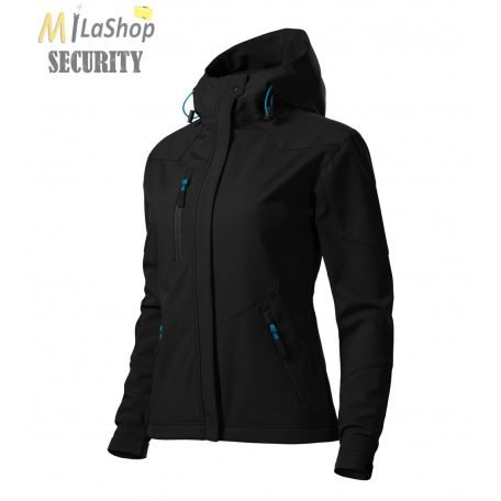 Női kapucnis softshell kabát - több színben