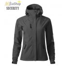 Női kapucnis softshell kabát - több színben