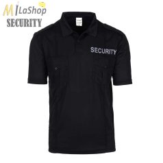  Polo-shirt Security exclusive - 2 zsebes galléros póló SECURITY felirattal