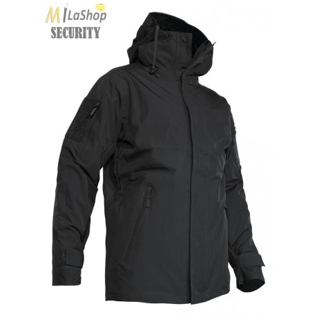 Mil-Tec WET Weather GEN.II vízálló taktikai kabát kivehető polár dzsekivel - fekete színben