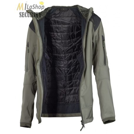 Carinthia Special Forces - taktikai softshell kabát - szürkészöld színben
