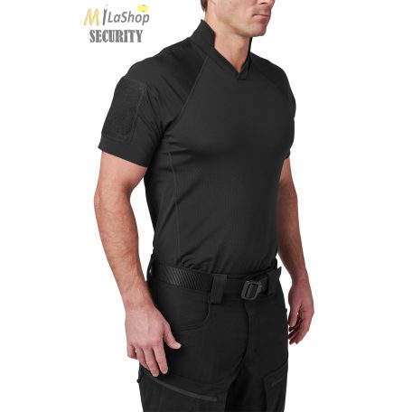 5.11 Tactical V.XI Sigurd Shirt rövidujjú póló/aláöltözet - fekete színben
