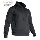 Mil-Tec taktikai kapucnis pulóver - fekete színben