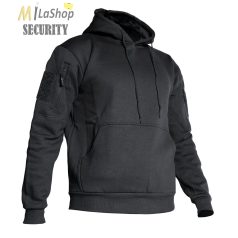 Mil-Tec taktikai kapucnis pulóver - fekete színben