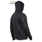 Mil-Tec taktikai kapucnis pulóver - fekete színben