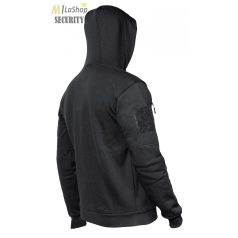Mil-Tec taktikai kapucnis pulóver - fekete színben
