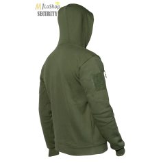 Mil-Tec taktikai kapucnis pulóver - zöld színben