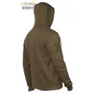 Mil-Tec taktikai kapucnis pulóver - coyote/barna színben