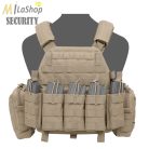 Warrior Assault Systems (WAS) DCS DA M4 5.56MM Plate Carrier - coyote tan színben
