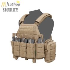   Warrior Assault Systems (WAS) DCS DA M4 5.56MM Plate Carrier - coyote tan színben