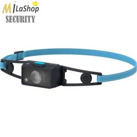 LEDLENSER NEO1R tölthető, akkumulátoros ultrakompakt fejlámpa, 250 lm - fekete/kék színben 