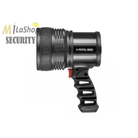 Mactronic akkumulátoros, fókuszálható keresőlámpa/kézi reflektor X-Pistol GEN2 - 1500 lm