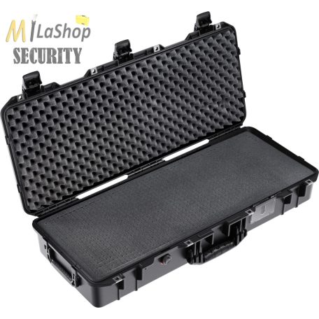 Peli AIR CASE 1705 gurulós műanyag táska, védőtok - fekete színben, választható felszereltséggel Belső: 813 x 309 x 165 mm
