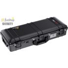Peli AIR CASE 1705 gurulós műanyag táska, védőtok - fekete színben, választható felszereltséggel Belső: 813 x 309 x 165 mm