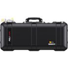 Peli AIR CASE 1705 gurulós műanyag táska, védőtok - fekete színben, választható felszereltséggel Belső: 813 x 309 x 165 mm