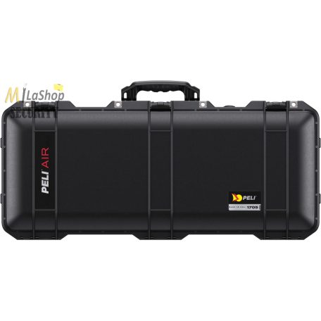 Peli AIR CASE 1705 gurulós műanyag táska, védőtok - fekete színben, választható felszereltséggel Belső: 813 x 309 x 165 mm