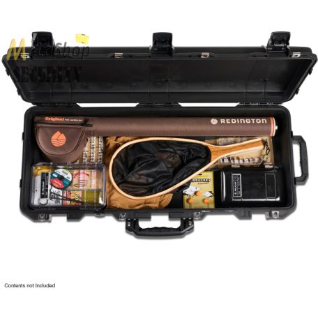 Peli AIR CASE 1705 gurulós műanyag táska, védőtok - fekete színben, választható felszereltséggel Belső: 813 x 309 x 165 mm