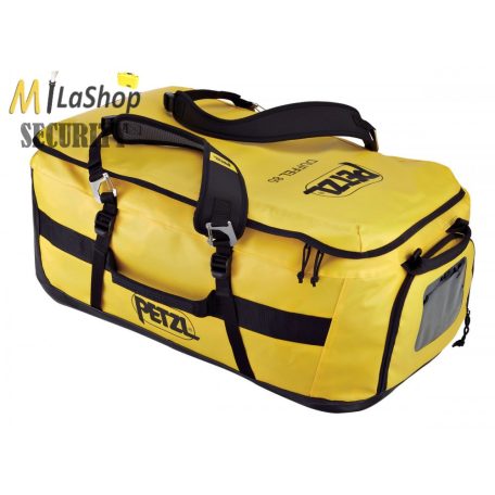 Petzl Duffel bag utazótáska 85 l - váll és hátizsákpánttal - sárga