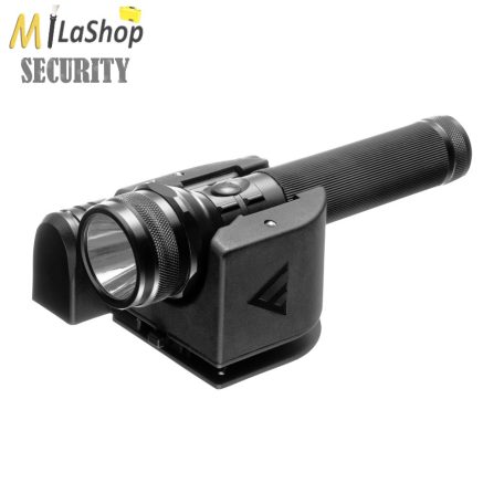 Mactronic Patrol újratölthető, Cree XP-L LED-es alumínium keresőlámpa falikonzollal 700 lm