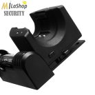 Mactronic Patrol újratölthető, Cree XP-L LED-es alumínium keresőlámpa falikonzollal 700 lm