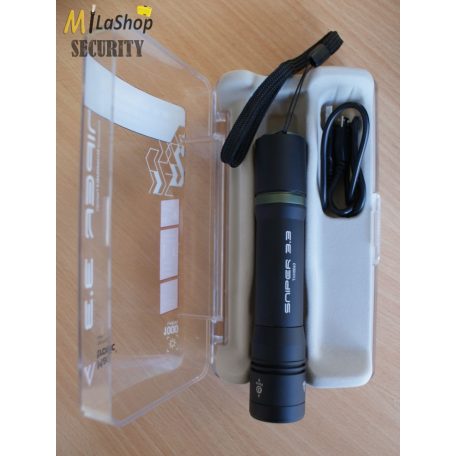 Mactronic Sniper 3.3 tölthető, akkumulátoros taktikai LED lámpa Power Bank funkcióval - 1000 lm 