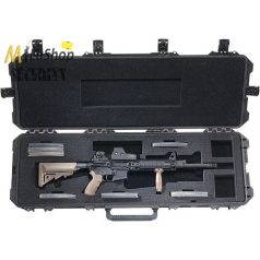  Peli Stormcase (vihartok), fegyvertáska, gurulós védőtáska iM3200 fekete színben, választható felszereltséggel  Belső: 1117,6x355,6x152,4 mm