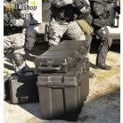 Peli Stormcase (vihartok), fegyvertáska, gurulós védőtáska iM3200 fekete színben, választható felszereltséggel  Belső: 1117,6x355,6x152,4 mm